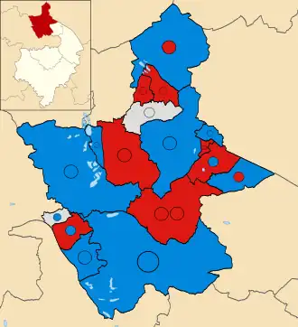 2023 results map