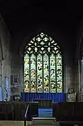 View into the north transept and the chantry chapel