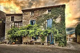 A roadside cottage