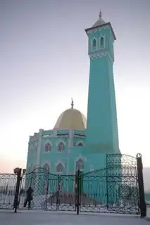 Nord Kamal Mosque in Norilsk, the world's northernmost mosque.[126]