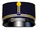 Camp hat (Lägermössa m/1865-99) for a lieutenant