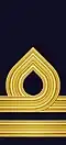 Embroidered shoulder mark (Navy) (2003–present)