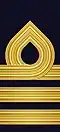 Embroidered shoulder mark (Navy) (–2003)