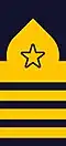 Shoulder mark (inwrought) (Coastal Artillery/Amphibious Corps)