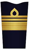 Sleeve insignia for a lieutenant general in the Amphibious Corps (2003–present)