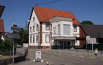 Townhall and school