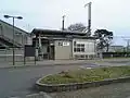 Ōgata Station south exit (March 2006)