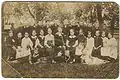 School photo of 1928 - the first year of new school. Teacher unknown.