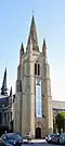 Tower of the Notre-Dame church in Nieuwpoort