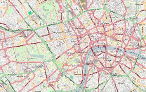 Wellcome Collection is located in Central London