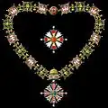 Collar of the Order of St. Prince Lazar (Kingdom of Serbia, Kingdom of Yugoslavia and Royal House of Serbia)