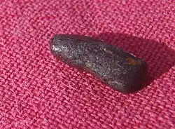 A nugget of oregonite with "josephinite" (= awaruite).