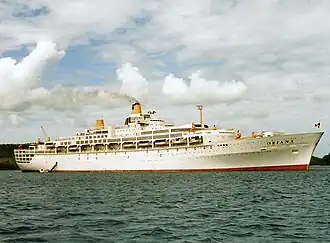 SS&nbsp;Oriana, a Barrow-built ocean liner