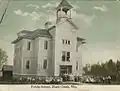 Four classroom public school along WIS 54 c.1909