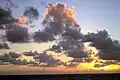 Orona Island sunset