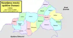 Location of Osmaci