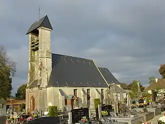 The church of Ostreville