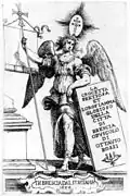 Ottavio Rossi, frontispiece of La Crocetta Pretiosa et l'Orifiamma Glorioso della Città di Brescia, engraving, 1622.[63]
