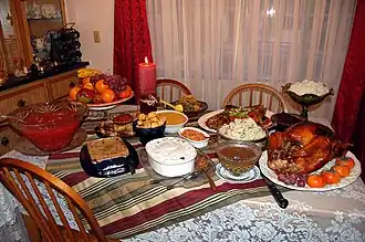 Thanksgiving dinner