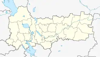 Vologda is located in Vologda Oblast