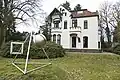 House with art