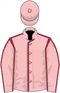 Pink, maroon seams