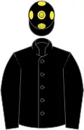 Black, yellow spots on cap