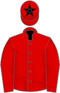 Red, red cap, black star