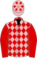 Pink and Red diamonds, Red sleeves