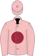 Pink, maroon disc