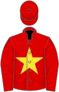 Red, yellow star