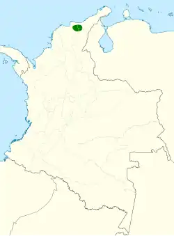 Map of range