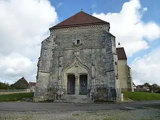 The church in Cussangy