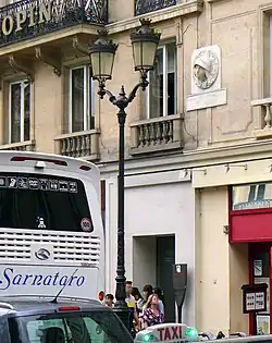 Saint-Honoré street at numbers 161-163