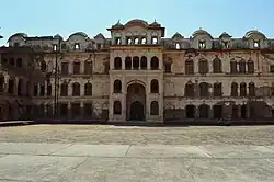 The main gate of the Qila Mubarak