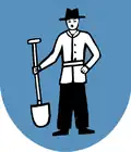 Coat of arms of Landek