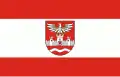 Flag of Nowodworski County, Masovian Voivodeship