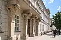Atlantes at west entrance, on Krakowskie Przedmieście