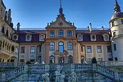 Garden façade