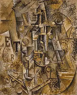 1911, Still Life with a Bottle of Rum, oil on canvas, 61.3 × 50.5&nbsp;cm (24 × 19 in), Metropolitan Museum of Art, New York