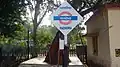 Narrow-gauge line platform Pachora