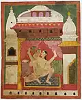 Kama Sutra illustration, late 18th century