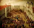 16th c. painting by Tempesta