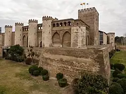 The moat added during the reign of Philip II
