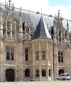 Forefront pavilion of the former Royal Palace, central body of the building (1507–1517).
