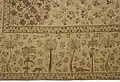 Palampore tapestry depicting toddy tappers, India, 1750 CE
