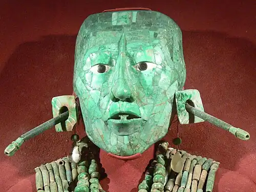 Jade mask of Pakal