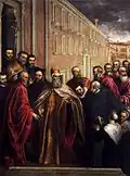 Pasquale Cicogna visit Hospital of the Oratory