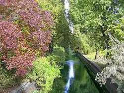Panke River in Gesundbrunnen
