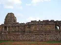 Papanatha temple at Pattadakal&nbsp;– fusion of southern and northern Indian styles, 680 CE